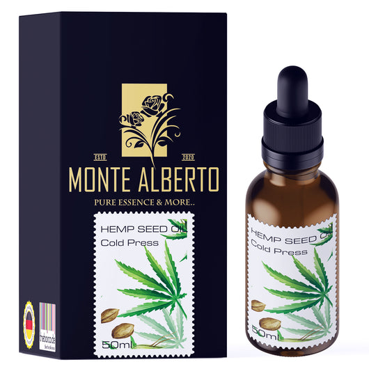 MONTE ALBERTO | Hemp Seed Oil | Cannabis Sativa L. | Made in Germany | 50 ml