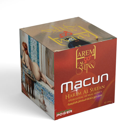 Harem Al Sultan MACUN | Kräuterpaste Mix Ginseng Booster | Red Power Version 45 g