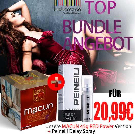 Bundle Angebot Harem Al Sultan MACUN 45g mit PEINEILI Spray für 20,99€